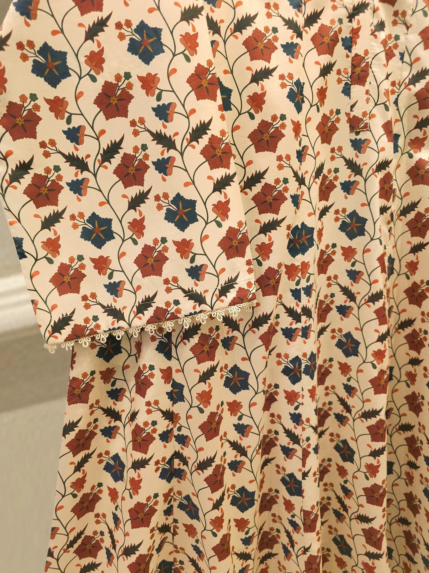 Aghanoor 2 piece Printed Lawn Frock Suit