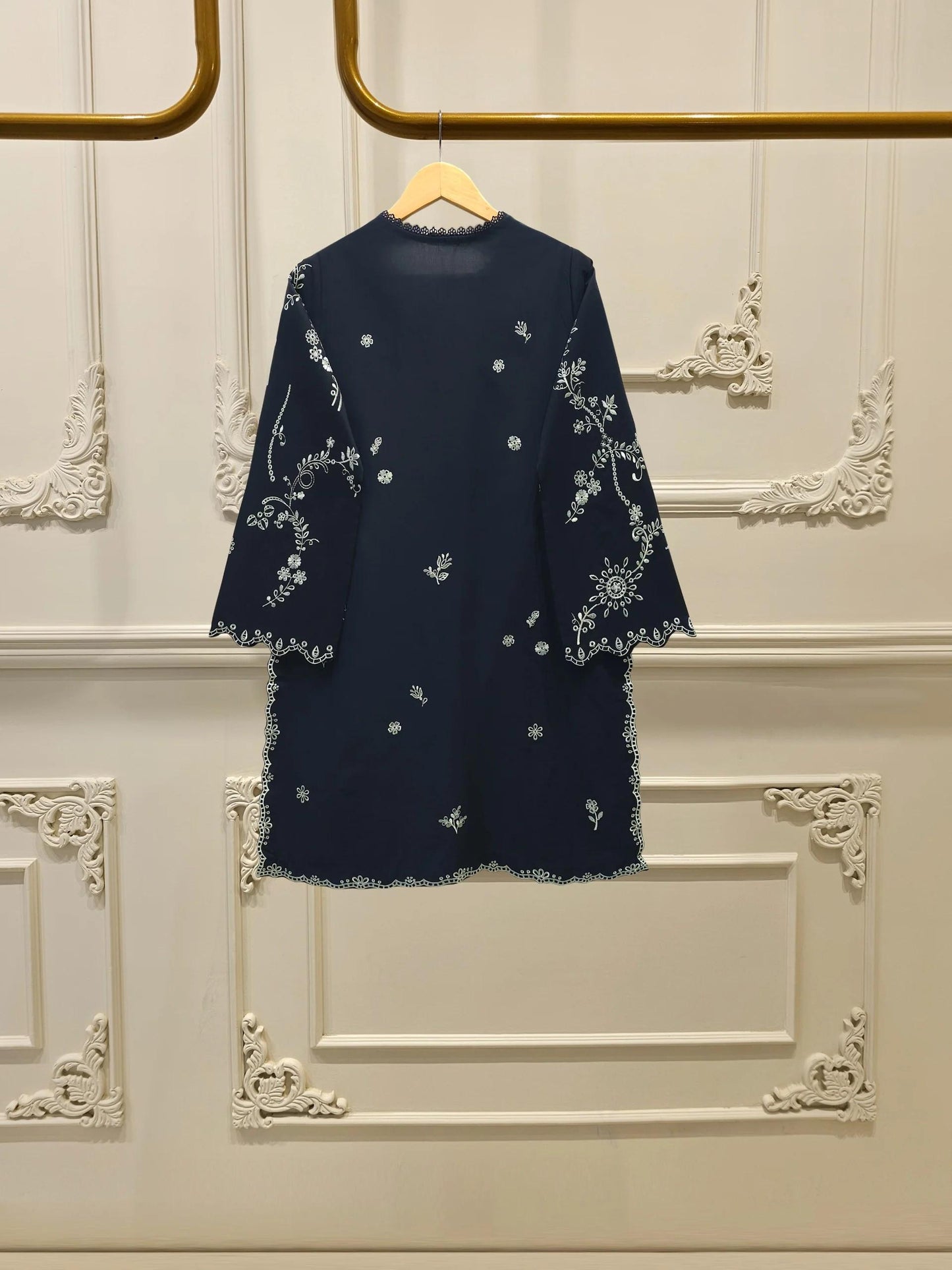 Embroidered Lawn Suit - Aghanoor 2 piece