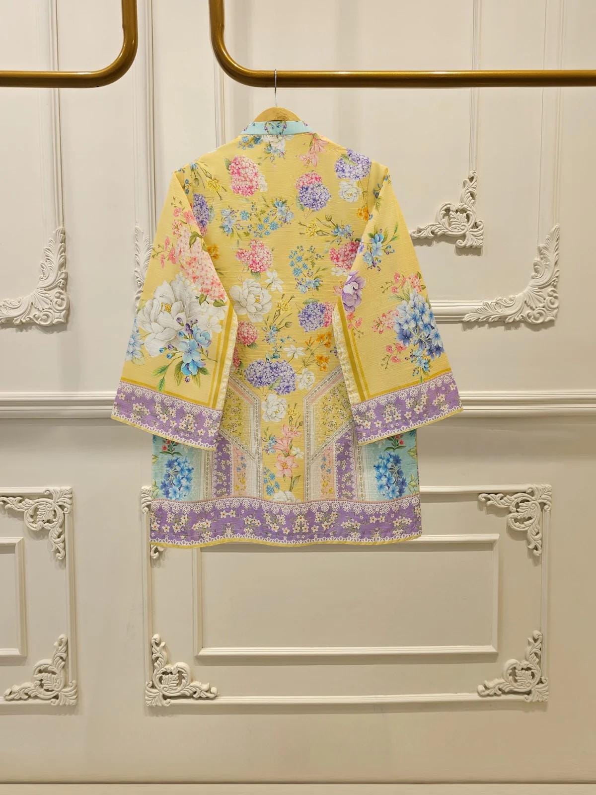 Agha Noor 2 piece - Printed Khaddar Suit