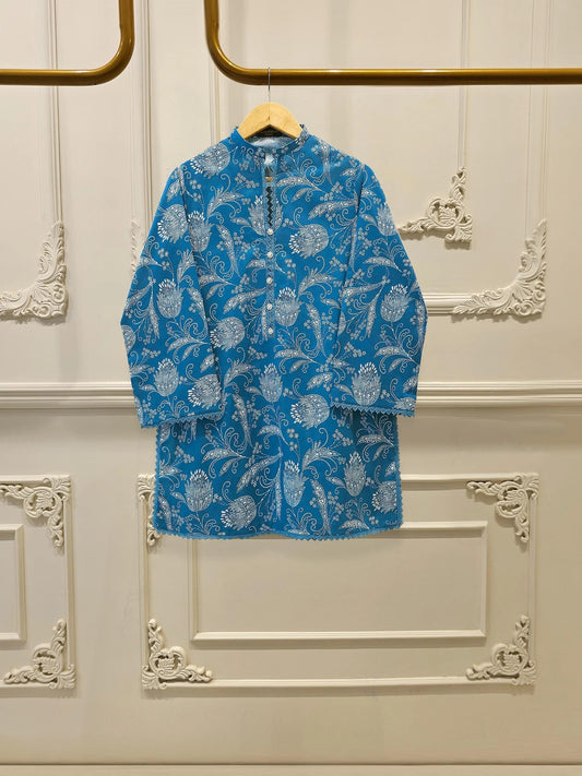 Digital Printed Summer Lawn Suit - Agha Noor