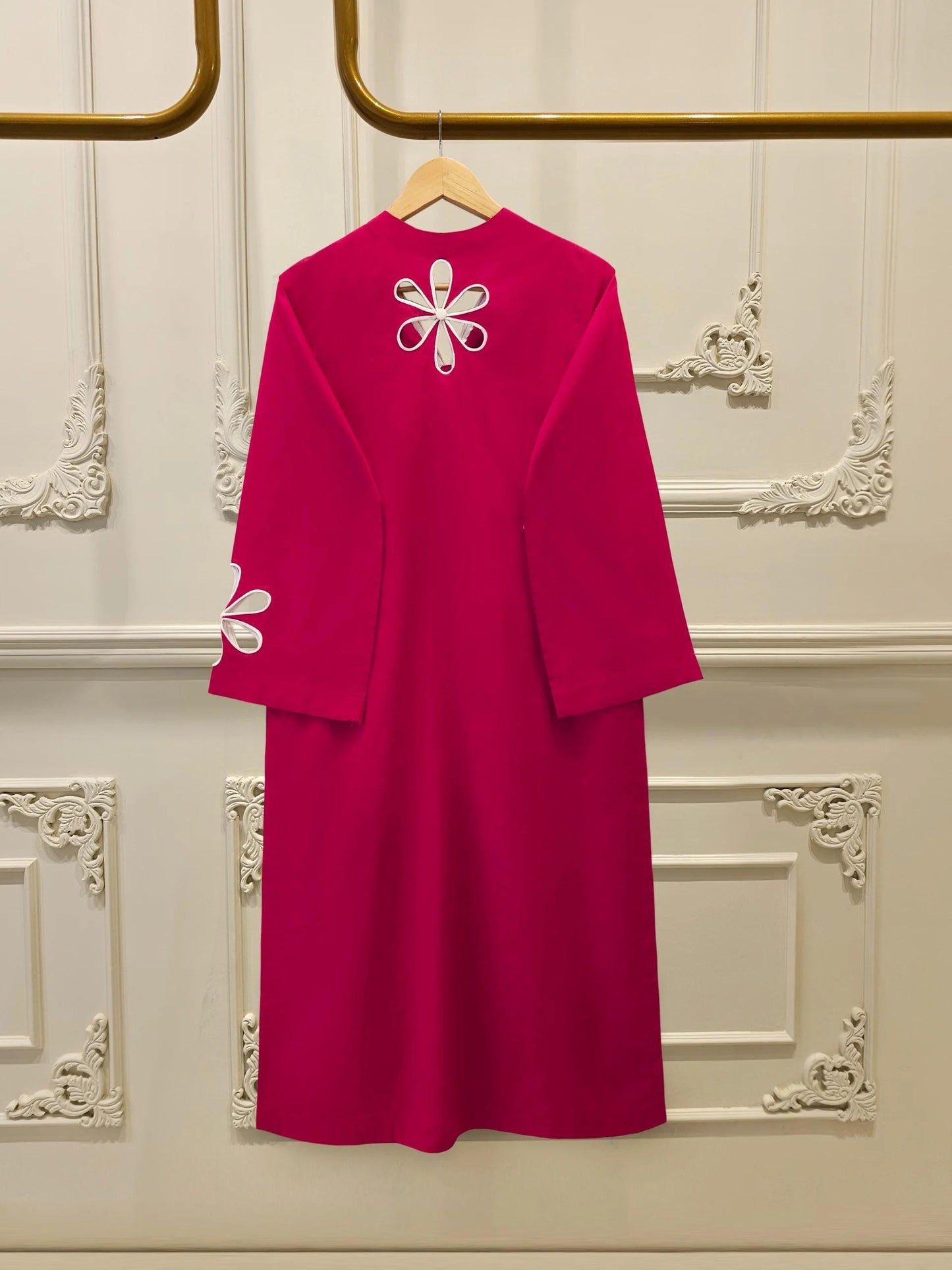 Agha Noor 2 piece - Pure Embroidered Cotton Suit - Red