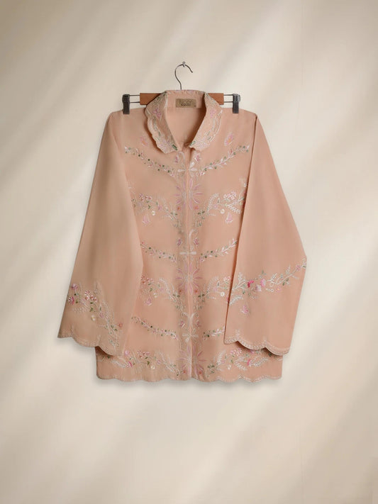 Agha Noor 2 piece - Embroidered Premium Quality Summer Lawn Co-Ord Set