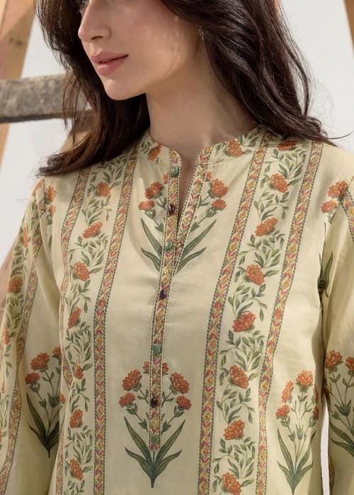 2 Piece Printed Cotton Summer Kurta Shalwar Suit