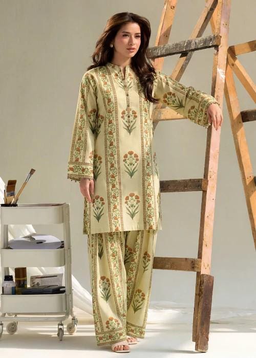 2 Piece Printed Cotton Summer Kurta Shalwar Suit