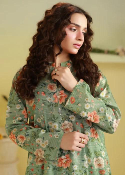 2 Piece Cotton Lawn Summer Suit