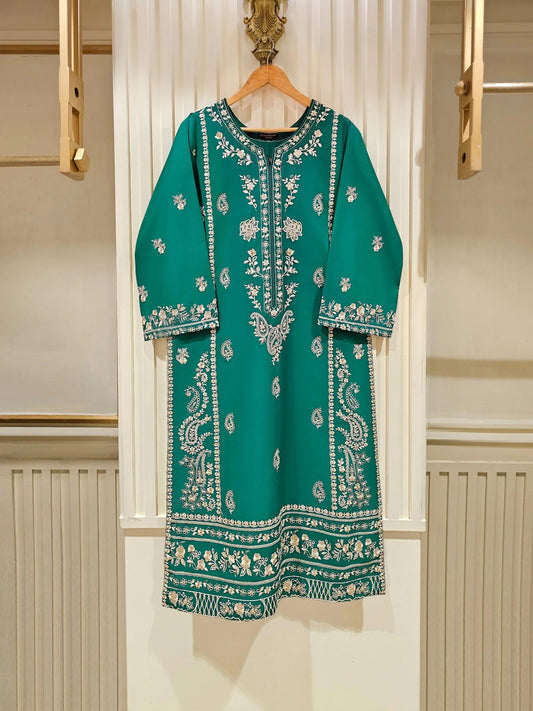 2 Piece Agha Noor - Designer Embroidered Lawn Shalwar Kameez Suit