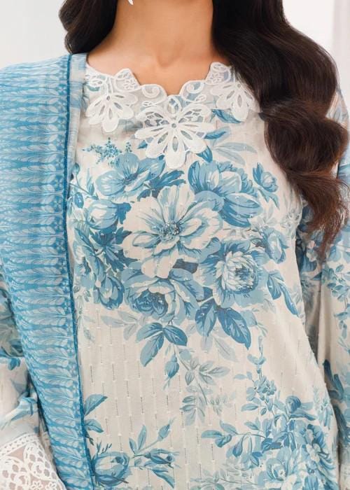 3 piece - Farshi Shalwar Summer Lawn Suit - Manaar Dupatta