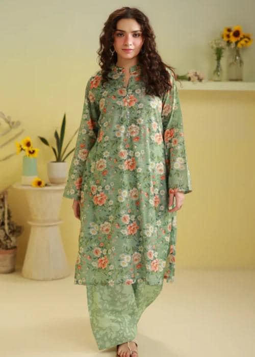 2 Piece Cotton Lawn Summer Suit