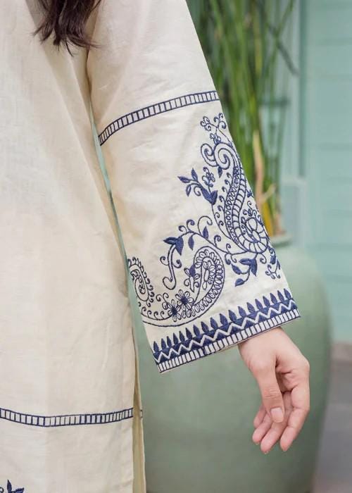 2 Piece Embroidered Lawn Summer Kurta Set