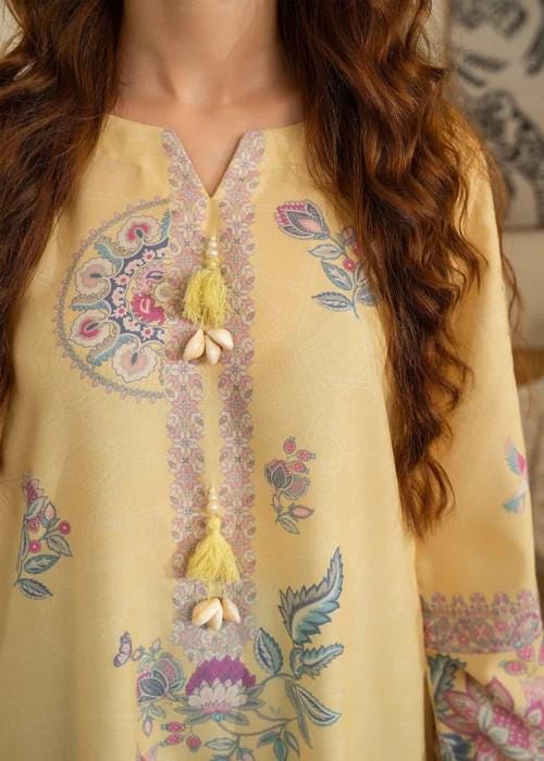 Printed Kaftan with Sleeves - 1 Piece