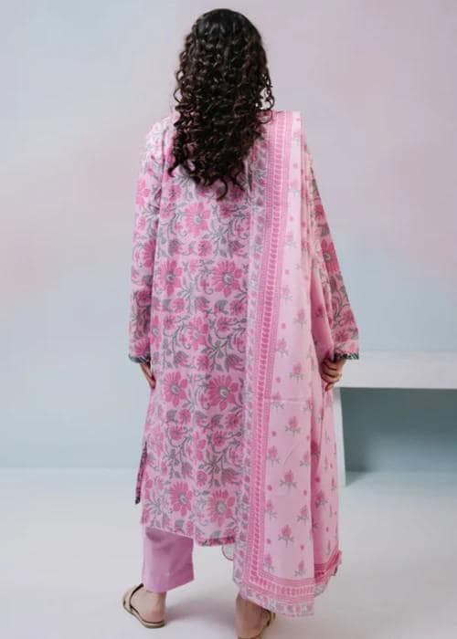 3 piece - Summer Lawn Cotton Kurta Suit