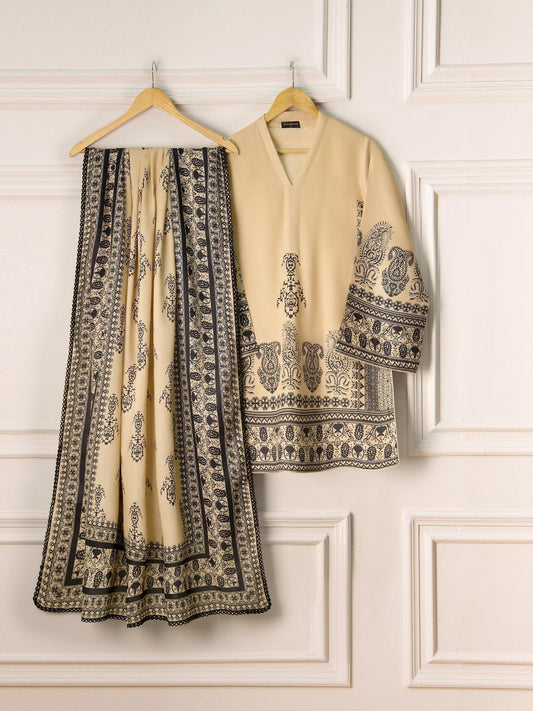 Agha Noor 3 Piece Printed Marina Suit