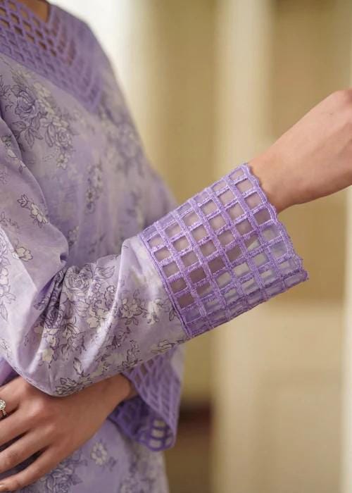 3 piece - Pakistani Designer Summer Farshi Shalwar Lawn Suit