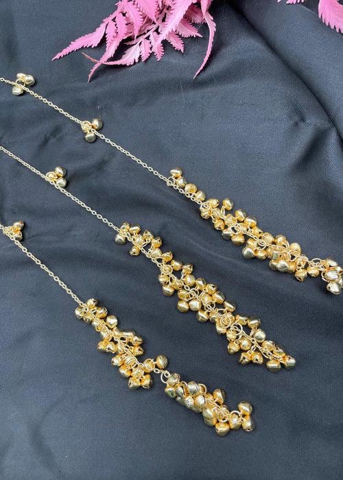 Kashmiri Ghungroo Paranda - Golden, Silver, Copper